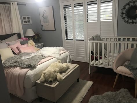 Teen Mom Room, Grandkids Bedroom At Grandmas, Shared Baby Rooms, Grandkids Bedroom, Ideas Sleepover, Sleepover Room, Grandkids Room, Kids Shared Bedroom, Baby Room Ideas