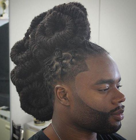 Hairstyles For Black Men, Long Braided Hairstyles, Dreadlock Hairstyles For Men, Men's Long Hairstyles, Dreadlock Styles, Dreads Styles, Black Men Hairstyles, Mens Braids Hairstyles, Dread Hairstyles