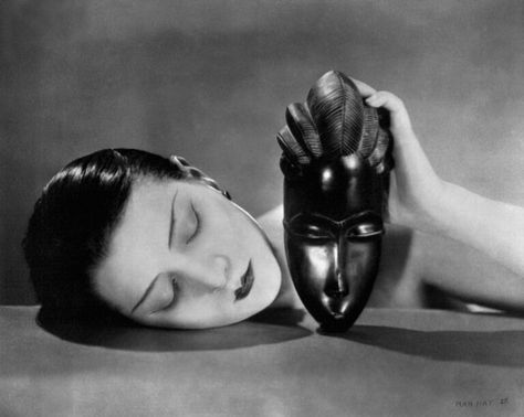 Man Ray, Kiki With African Mask Man Ray Photography, Alex Prager, Joel Peter Witkin, Martin Munkacsi, Hans Richter, James Ensor, Kurt Schwitters, Sarah Moon, Dora Maar