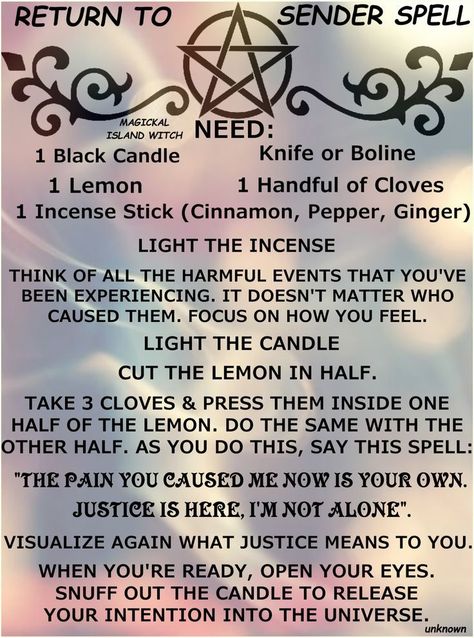 Types Of Pagan Religions, Return Hex To Sender Spell, Powerful Return To Sender Spell, Return Spell, Black Candle Spells, Return To Sender Spell, Wiccan Quotes, Spells That Actually Work, Candle Magic Spells