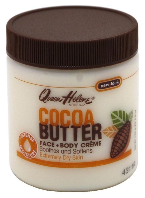 PRICES MAY VARY. Title: QUEEN HELENE Cocoa Butter Creme 4.8 oz (Pack of 3). Product Type: Products > Skin Care > Body > Moisturizers > Body Butters Cocoa Butter Cream, Queen Helene, Extremely Dry Skin, Body Lotion Cream, Body Butters, Wrinkled Skin, Moisturizer For Dry Skin, Soften Skin, Cream Lotion