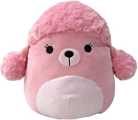 This Squishmallow pink poodle stuffed animal toy is really cute. #affiliatelink #stuffedanimals #toys #plushies #pink #poodle Pink Squishmallow, Poodle Stuffed Animal, Pink Stuffed Animals, Big Plush, Pillow Pals, Pink Poodle, Plush Dog, Animal Pillows, New Toys