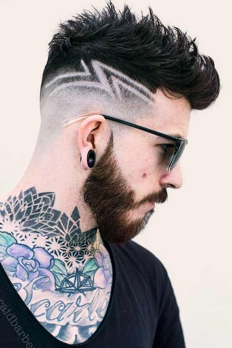 Cool Hairstyles For Men New Looks, Small Hair Designs For Men, Hair Tattoos Mens, Small Haircut Designs For Men, Hairstyle Competition, Simple Hair Tattoo Men, Simple Line Design Haircut Men, Hair Tattoo Designs For Men, Hair Tattoo Man