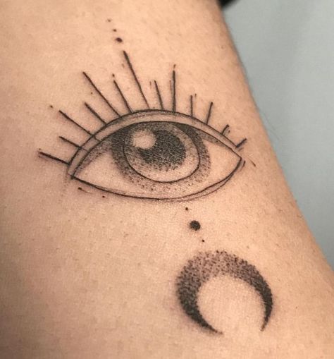 Lip Print Tattoos, Ojo Tattoo, Eye Tattoo Meaning, Calf Tattoos For Women, Characters From Movies, Evil Eye Tattoo, Choose Her, Cool Tattoo Drawings, Cool Chest Tattoos