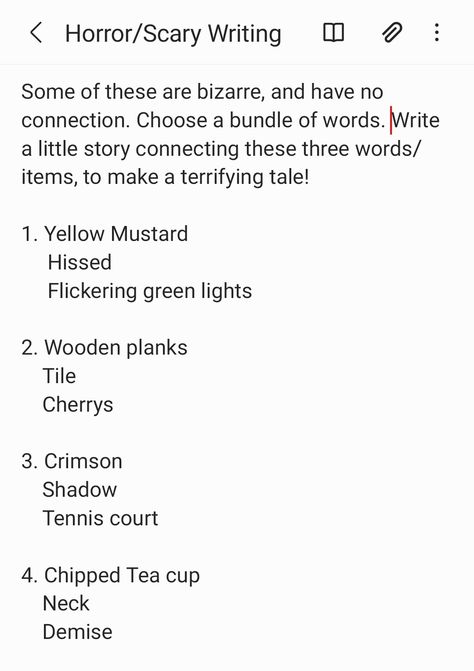 Three Word Prompts, Three Word Writing Prompts, Thriller Prompts Writing, Thriller Story Prompts, Scary Dialogue Prompts, Thriller Prompts, Slasher Writing Prompts, Thriller Writing Prompts Story Ideas, Thriller Prompts Writing Inspiration