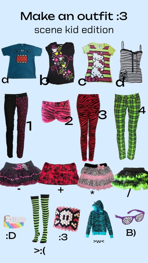 #scenekid #outfitinspo #scene #2000s #scenekids #alternative Scene Outfit Inspo 2000s, Scene 2000s Outfits, Scene Kid Outfits 2000s, Scenekid Outfits, Scene Fashion 2000s, Scene Outfits 2000s, Scene Kid Outfits, Scene 2000s, 2000s Scene Kids