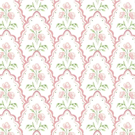 Camilla Moss Textile Collection — camilla moss artist and textile designer Soft Floral Pattern, Pale Pink And Green Aesthetic, Floral Lockscreen Prints, Soft Pink Theme Aesthetic, Pink And Green Aesthetic Wallpaper, Love Shack Fancy Wallpaper, Light Pink Prints, Dainty Patterns, Pink And Green Prints