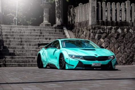 Liberty Walks BMW I8.. Bmw I8 Custom, Bmw I7 M70, Bmw I8 White And Blue, Bmw I8 Black, Bmw I8 Coupe, I8 Bmw, Bmw I8, Liberty Walk, Bmw Cars