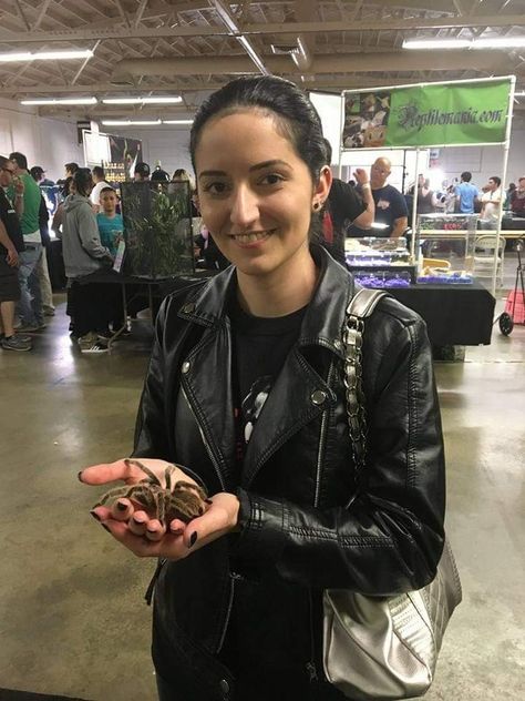 You can see the indescribable joy in this photo as I hold my first tarantula at a reptile expo in Lodi, CA. Reptile Expo, Arthropods, Arachnids, Reptiles, Hold On