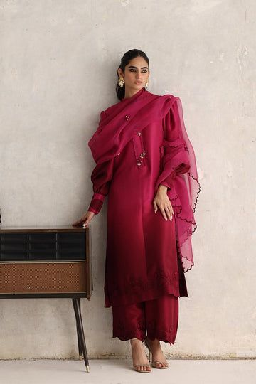 Buy Pakistani Salwar Kameez Online in Magenta Color a Charming Desi Pakistani Dress with Intricate Details on it Making it Look Exquisite. Custom Sizes. Salwar And Kameez, Magenta Salwar Suit, Salwar Suit Outfit, Silk Shalwar Kameez Pakistani Simple, Elegant Naqshi Sharara For Festivals, Designer Elegant Kurta With Sheer Dupatta, Elegant Semi-stitched Sharara With Naqshi Details, Elegant Semi-stitched Dabka Palazzo Set, Elegant Semi-stitched Palazzo Set With Dabka