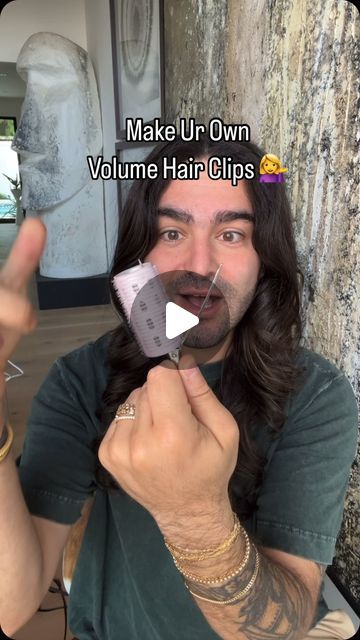 Matt Newman on Instagram: "we have volume clips at home i guess 🤷 #hairhacks #bighair #hairideas #instahair #hairreels 🤷 would u try this volume hack ?!" Volume Clips For Hair, Hair Volume Hacks, Overnight Curls, Hair Volume, Hair Nails, Volume Hair, August 12, Bad Hair Day, Bad Hair