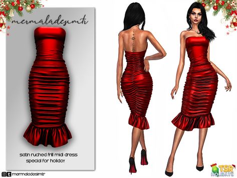 Sims 4 Anime, Sims 4 Expansions, Neon Dresses, Sims 4 Dresses, The Sims 4 Download, Sims 4 Downloads, Long Red Dress, Avakin Life, Female Shorts