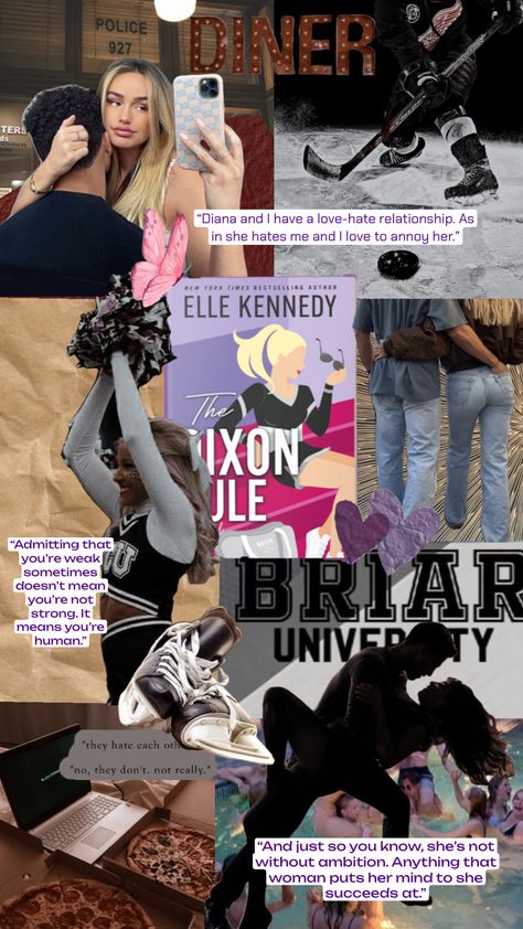 The Dixon Rule by Elle Kennedy Fangirl Book, Romcom Books, Contemporary Romance Novels, Book Teaser, Book Haul, Fantasy Books To Read, Unread Books, Romantic Books, Book Posters