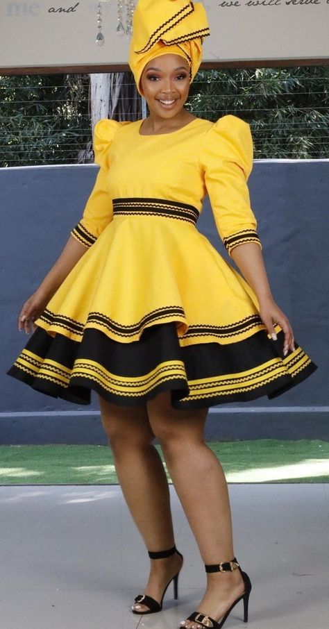 African Traditional Dress, Xhosa Traditional Dresses, Sepedi Traditional Dresses, Xhosa Traditional Attire, Xhosa Attire, South African Traditional Dresses, African Traditional Wear, Shweshwe Dresses, Traditional African Clothing