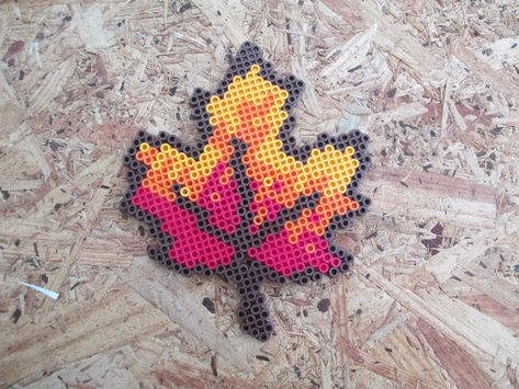 Nerdy Perler Beads, Nerdy Art, Art Leaves, Geeky Art, Melty Bead Patterns, Pearl Beads Pattern, Beads Patterns, Fuse Bead Patterns, Perler Art