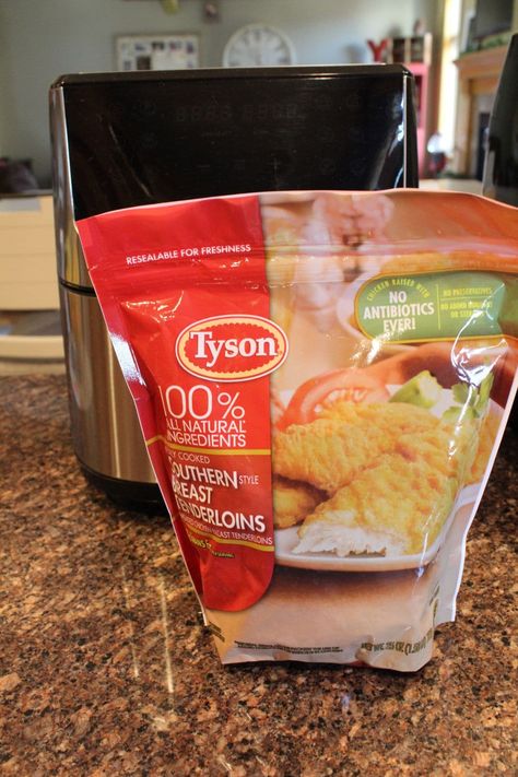 Frozen Tyson Chicken Strips in the Air Fryer - Life is Sweeter By Design Tyson Chicken Strips Recipes, Air Fryer Frozen Chicken Tenders, Tyson Chicken, Chicken Strip Recipes, Dipping Sauces For Chicken, Chicken Tenderloin, Tender Chicken Breast, Sauteed Chicken, Chicken Strips