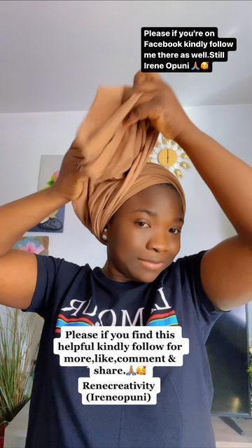 How To Use A Shirt As A Head Wrap, Scarf Head Wrap Tutorial, African Head Wraps Tutorial, Foot Soak Recipe, Headwrap Tutorial, Head Wrap Styles, Hair Scarf Styles, Head Scarves, African Head Wraps