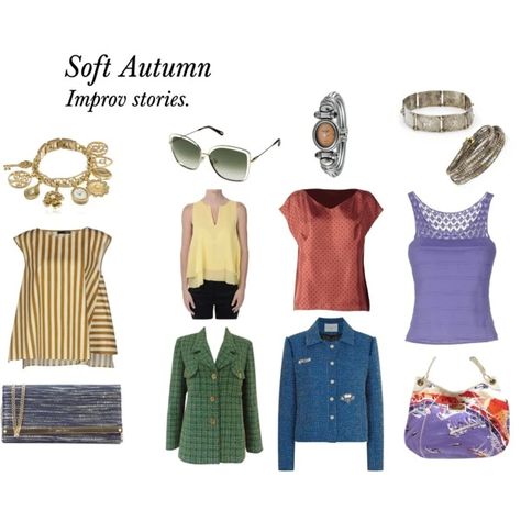 Soft Autumn with Silver Hair Part 1 Zyla Mellow Autumn, Red V Neck Top, Mellow Autumn, Pei Canada, Soft Autumn Palette, Soft Autumn Color Palette, Autumn Palette, Colour Analysis, Seasonal Color Analysis