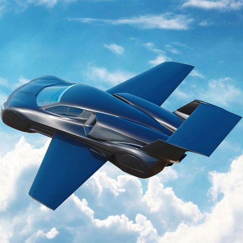 The Fusion JC7 is a 1,000 HP Flying Super Car Concept That Actually Resembles a Car Super Car Concept, Flying Car Concept, The Art Of Flight, Flying Cars, Turbine Engine, Car Concept, Flying Car, Real Car, Boboiboy Galaxy