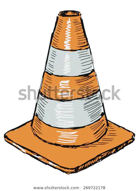 Traffic Cone Tattoo, Traffic Cone Drawing, Traffic Cone Art, Cone Drawing, Cone Tattoo, Graffiti Room, Traffic Cone, Architecture Concept Diagram, Concept Diagram