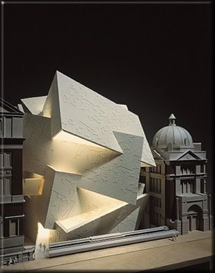 Deconstructivism, Daniel Libeskind, Berlin Museum, Steven Holl, Architectural Model, Arch Model, Zaha Hadid Architects, Art Department, Unique Buildings