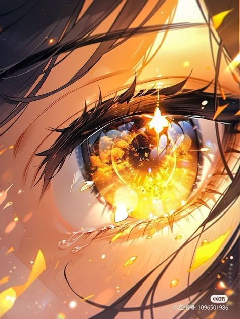 Gold Eyes Drawing, Eyes Drawing Anime, Fantasy Eyes Art, Bnha X Oc, Regard Animal, Yakushima, Manga Eyes, Eyes Artwork, Drawing Manga