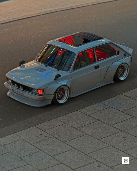 Vehicles Aesthetic, 147 Fiat, Vw R32, Fiat 147, Car Interior Diy, Fiat 128, Slammed Cars, Fiat Cars, Stance Cars