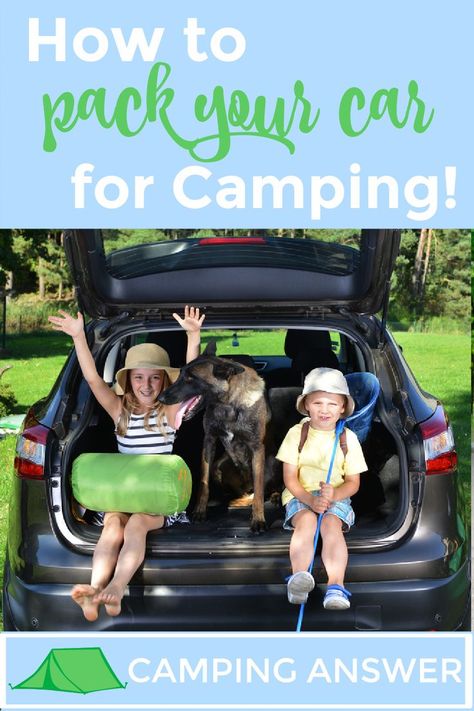 We offer tips and tricks on how to pack the car for camping so you can find what you need when you need it! Tent Camping Organization, Car Packing, Small Tent, Florida Camping, Camping Set Up, Camping Storage, Camping Cot, Camping Organization, Small Suv