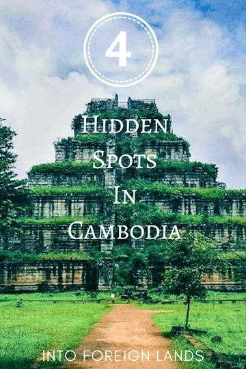 Discove 4 Off the Beaten Path Tourist Spots in Cambodia - What to do near Siem Reap after you visit Angkor Wat Cambodia Itinerary, Koh Rong Samloem, Cambodia Beaches, Tonle Sap, Vietnam Backpacking, Battambang, Backpacking Asia, Cambodia Travel, Asia Travel Guide