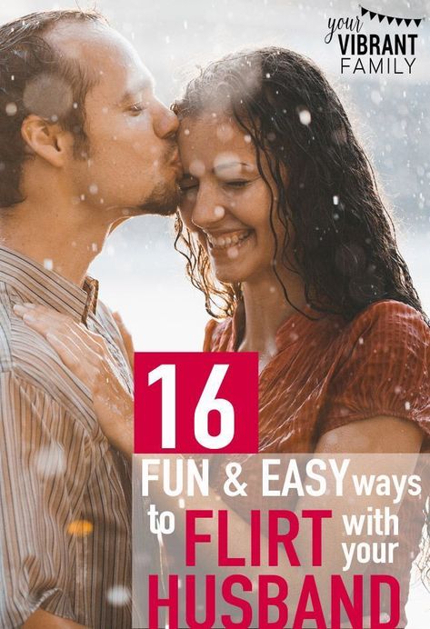 Knowing how to flirt with your husband is an art! But flirting with your man doesn’t have to be a mystery! You’ll love these 18 fun and easy ways to flirt with your spouse (and bring the fun back to your marriage)! | flirting with your husband | how to flirt with your husband | flirting in marriage | marriage tips | intimacy in marriage | keep the spark alive || Vibrant Christian Living #marriage #marriageadvice Flirt With Your Husband, Flirting With Your Husband, How To Flirt, Flirting With Men, Biblical Marriage, Flirting Quotes For Her, Happy Friendship, Healthy Marriage, Flirt Tips