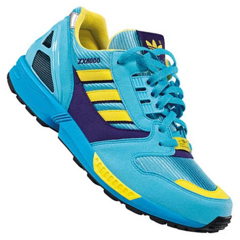 Addias Shoes, Cool Adidas Shoes, 1980s Shoes, Adidas Zx 8000, Adidas Collection, Adidas Torsion, Vintage Trainers, Running Shoes Design, Adidas Shoes Mens