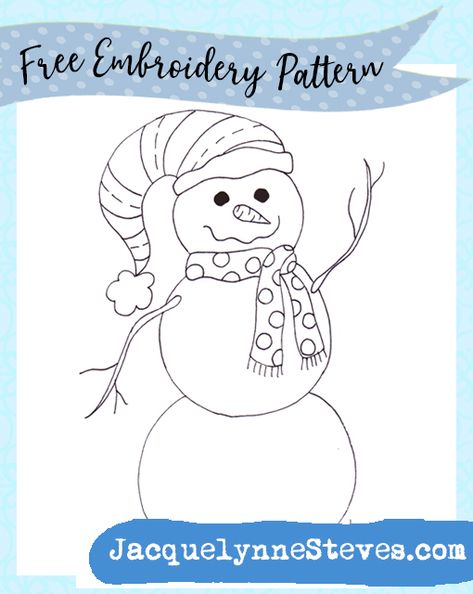 Christmas Hand Embroidery Patterns Free, Christmas Embroidery Patterns Free Printables, Snowman Hand Embroidery, Snowman Embroidery Patterns Free, Snowmen Applique Patterns, Embroidery Patterns Free Printables, Grandkids Gifts, Friend Embroidery, Vintage Snowman Images