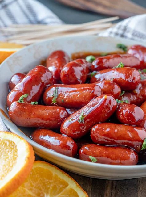 Quick and Easy Little Smokies Easy Super Bowl Appetizers, Superbowl Snacks Dessert, Best Super Bowl Recipes, Easy Game Day Food, Little Smokies Recipes, Super Bowl Essen, Super Bowl Appetizers, Super Bowl Food Easy, Best Superbowl Food