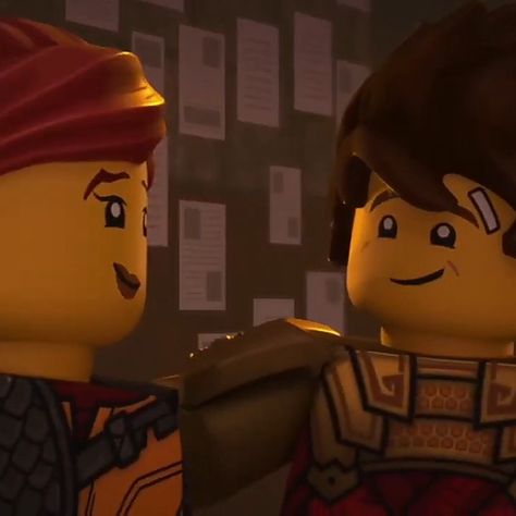 Ninjago Kai And Skylor, Kai And Skylor, Skylor Ninjago, Kai Ninjago, Ninjago Screenshots, Ninjago Movie, Ninjago Kai, Lego Ninjago Movie, Bullet Journal Art