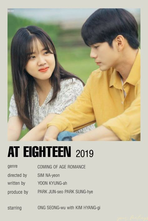 Moment Of Eighteen Kdrama Poster, At Eighteen Drama, Kdramas Posters, Moment Of Eighteen, Kdrama Posters, Star Student, Kdrama Poster, Kdrama List, Movies To Watch Teenagers