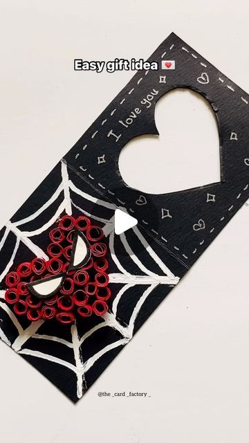 Niha hanees | gifts & diy ✂️ on Instagram: "For the superhero in your life💌🫶🏻 . . . #reelsinstagram #diy #diygifts #diycards #handmadegifts #giftideas #giftidea #giftideasforher #giftideasforhim #lovegoals #lovegifts #ａｅｓｔｈｅｔｉｃ #spiderman #papercrafts  (Diy ideas , gift ideas, trending, love goals, diy , paper crafts, fyp , easy gifts, aesthetic, diy gifts)" Boyfriend Gifts Scrapbook, Ideas For A Gift For Boyfriend, Spiderman Anniversary Gift, Gift Ideas Homemade Creative, Marvel Gift Ideas For Boyfriend, 1 Year Gift Ideas For Boyfriend Diy, Spiderman Craft Ideas, Homemade Crafts For Boyfriend, Marvel Diy Gifts