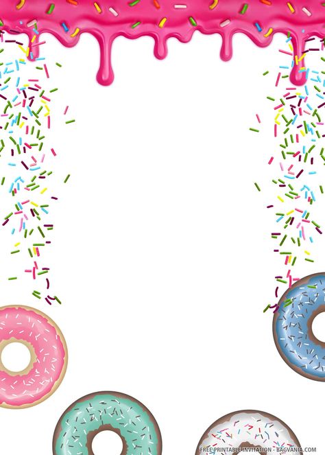 Cool (FREE PRINTABLE) – Delicious Donuts Birthday Invitation Templates #free #freeinvitation2019 #birthday #disney #invitations #invitationtemplates Candy Theme Invitation Template, Two Sweet Birthday Invitation Template Free, Two Sweet Invitation Template, Candyland Invitations, Candy Invitations, Donuts Birthday, Templates Birthday, Donut Invitation, Donut Design