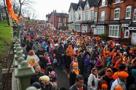 Sikh New Year, Birmingham City, Birmingham Uk, Birmingham England, Ipoh, Harvest Festival, April 13, West Midlands, Indian Festivals