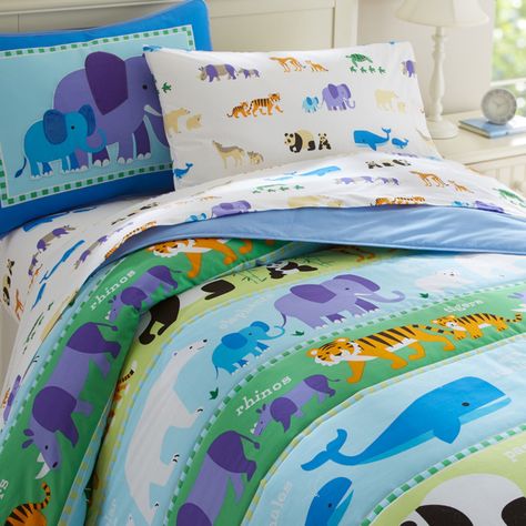 Endangered Animals Comforter Set by Olive Kids Boys Bedding Ideas, Kids Bedding Boys, Jungle Themed Room, Must Have Home Decor, Best Kids Games, Toddler Comforter, Must Have Home, Girls Bedding, Kids Comforters