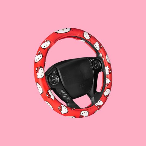 Make every drive a cute adventure with Hello Kitty steering wheel cover! Cozy, stylish, and irresistibly adorable. 🚗💖
#HelloKitty #SteeringWheelCover #KawaiiDrive Sanrio Car, Hello Kitty Car Accessories, Accessories Hello Kitty, Hello Kitty Car, Car Steering Wheel Cover, Car Steering Wheel, Car Steering, Steering Wheel Cover, Plate Frames