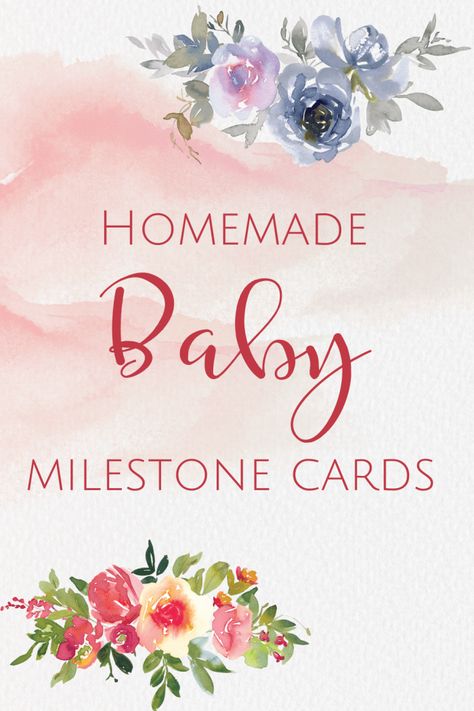 Homemade Baby Milestone Cards | The Diary of a Frugal Family Uk Money, Easy Homemade Gifts, Money Saving Advice, Frugal Family, Potty Training Tips, Parenting Inspiration, Baby Milestone Cards, Food Easy, The Diary