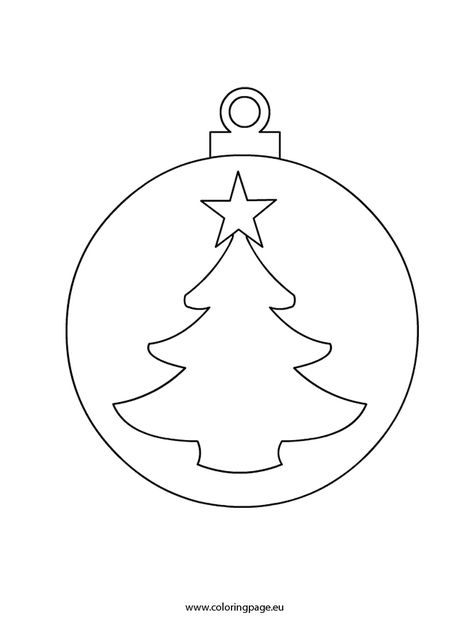 christmas-ball-2 Printable Christmas Ornaments, Printable Christmas Decorations, Christmas Ornament Template, Ornaments Ideas, Christmas Tree Template, Printable Christmas Coloring Pages, Ornament Template, Calendar Monthly, Free Christmas Printables