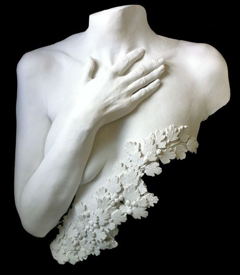 life casting Shuffles Cutouts, Cast Art, Body Cast, Female Torso, Plaster Sculpture, Plaster Art, Sculptures & Statues, Art Sculpture, Ceramic Sculpture