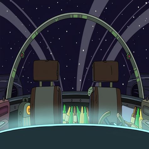 Inside Spaceship, Rick And Morty Spaceship, Portrait Background, Custom Portrait, Rick And Morty, Custom Portraits, Spaceship, Ram