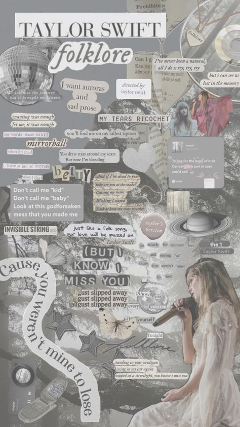 Folklore Taylor Swift Aesthetic Wallpaper, Betty James Augustine, Folklore Betty, Folklore Wallpaper, Wallpaper Music, Please Please Please, Follow Back, Taylor Swift Hair, Taylor Swift Concert