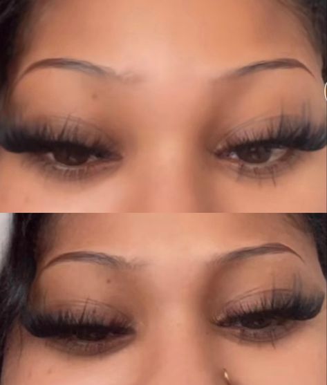 Wispy Lashes Strip, Lashes On Black Women, Classic Lash Extensions Black Women, Eye Lash Extensions Styles Natural, Pretty Lashes Natural, Natural Lash Extensions Black Women, Lash Extensions Styles Wispy, Natural Wispy Lash Extensions, Eye Lash Extensions Styles