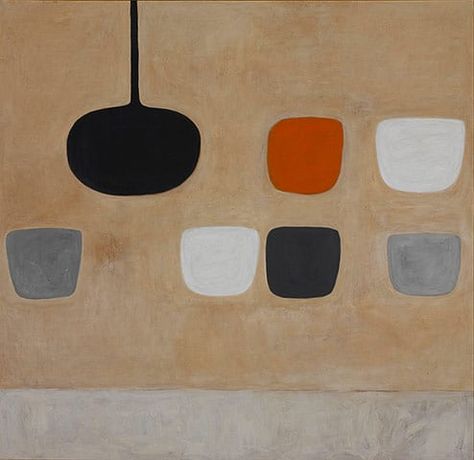 Tate St Ives, Hepworth Wakefield, William Scott, Orange Things, 25 October, Color Abstract, Abstract Color, St Ives, Feb 2