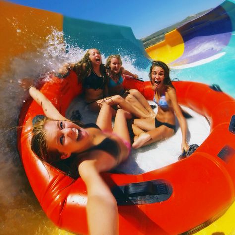 go pro, water park Water Park Picture Ideas, Water Slide Aesthetic, Gopro Pictures, Water Park Rides, Gopro Photos, Summer Activity, Park Pictures, Forever Friends, Best Bud