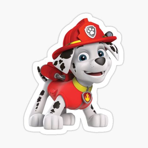 Pegatinas: Paw Patrol | Redbubble Paw Patrol Names, Paw Patrol Tracker, Paw Patrol Stickers, Sky Paw Patrol, Paw Patrol Rocky, Zuma Paw Patrol, Paw Patrol Cartoon, Rubble Paw Patrol, Happy Birthday Kids