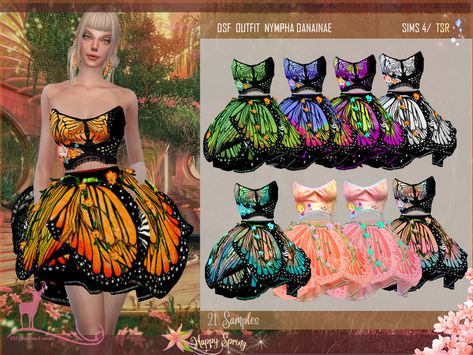 DanSimsFantasy's DSF OUTFIT NYMPHA DANAINAE Sims 4 Mac, Sims 4 Couple Poses, Sims Packs, Sims 4 Body Mods, Sims 4 Dresses, Elf Costume, Sims 4 Downloads, Sims 4 Collections, Sims 4 Mods Clothes